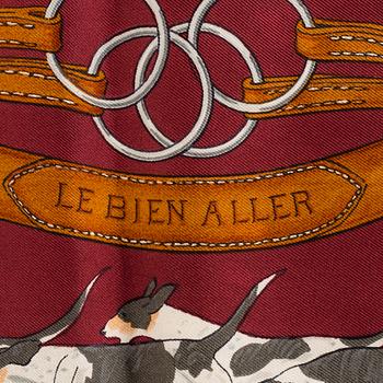 SCARF, Hermès, "Le Bien Aller", issued 1979.