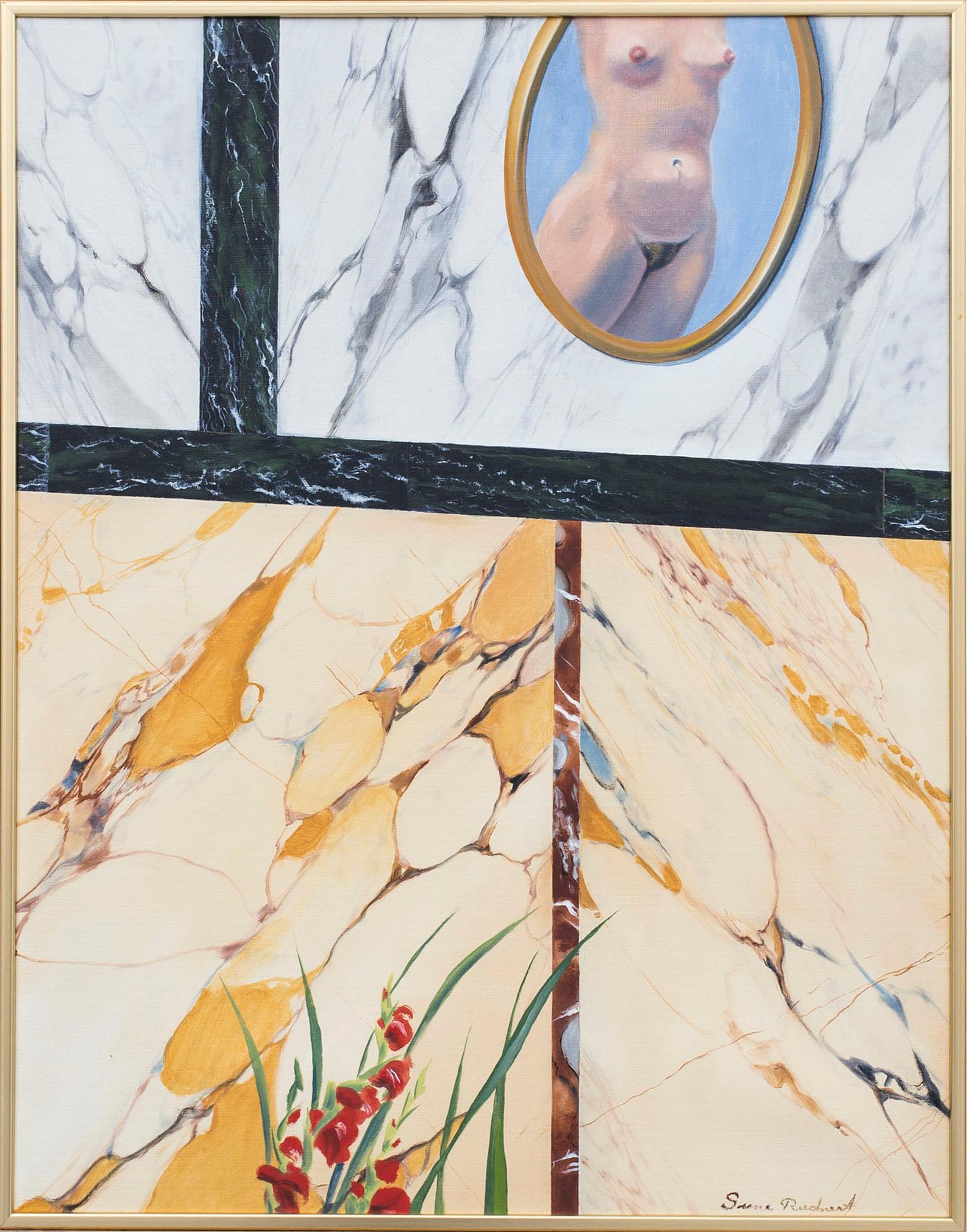 SUNE RUDNERT, oil on canvas signed.