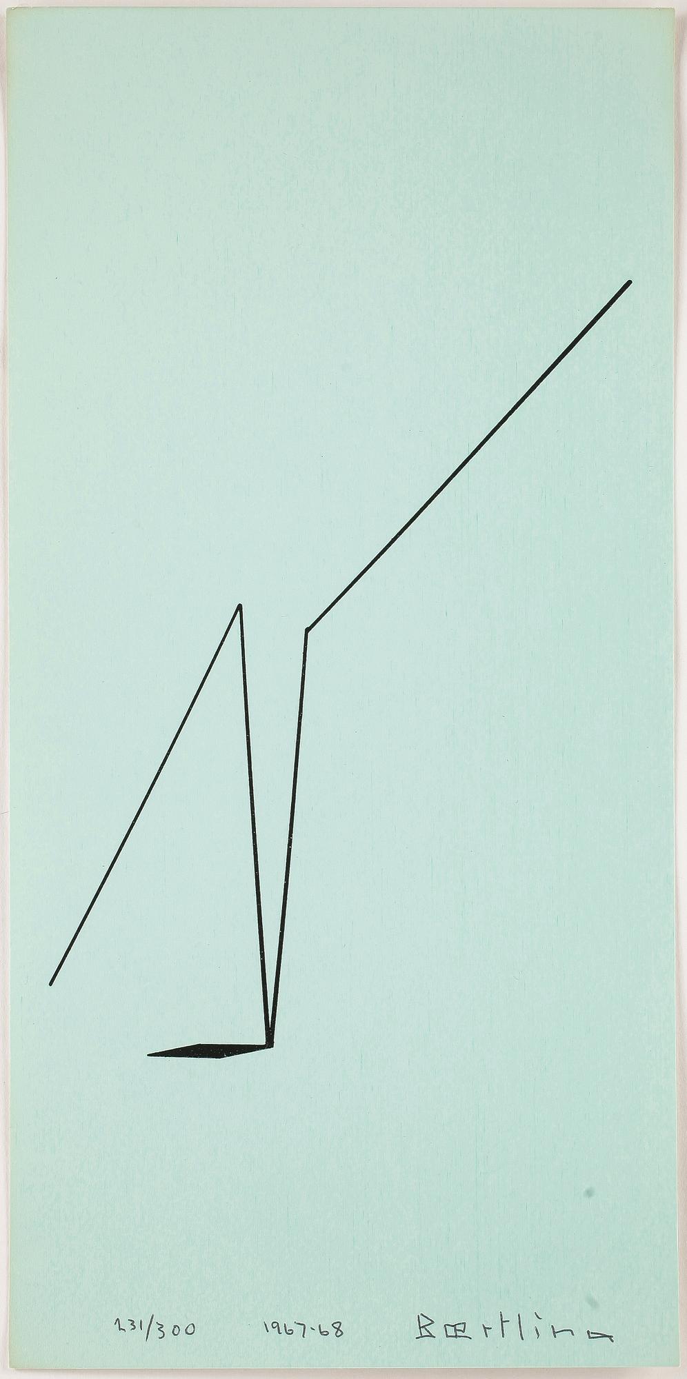 OLLE BAERTLING, färgserigrafi, 2st, 1967-68, signerade och numrerade 231/300.