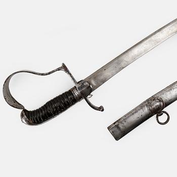 SABLAR, 2 stycken, 1800-tal.