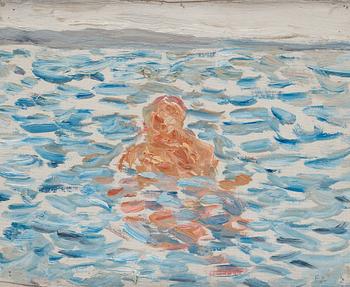 Evert Lundquist, The bather.