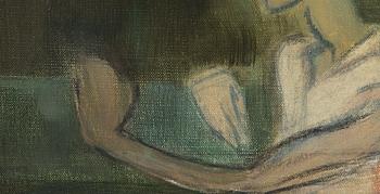 Helene Schjerfbeck, Music (Ingeborg on the Balcony).