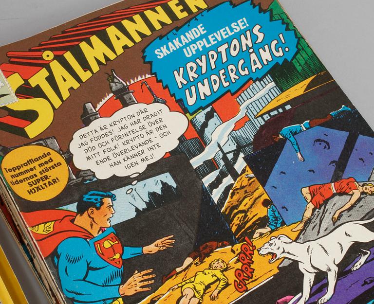 SERIETIDNINGAR, Stålmannen, 1960/70-tal.
