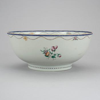 SKÅL, kompaniporslin, Kina, Qianlong (1736-95).