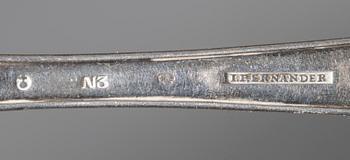 RAGUSKED, silver, I.P. Ernander Uppsala 1819, vikt 129 g.