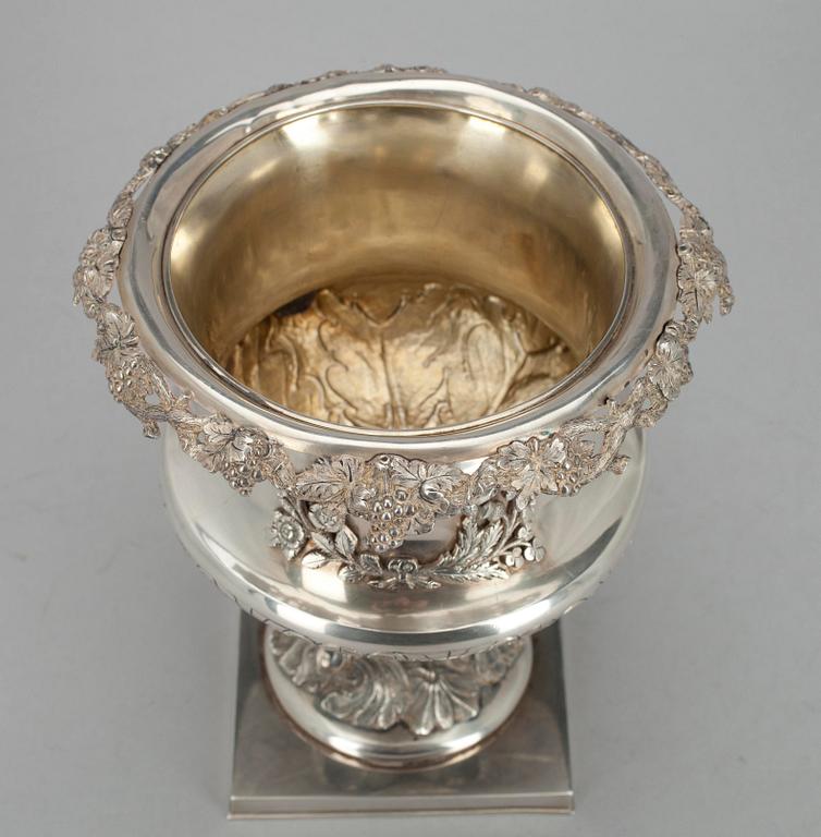 POKAL, silver, Toronto, Kanada 1800-talets mitt. Tot. vikt ca 901 g.