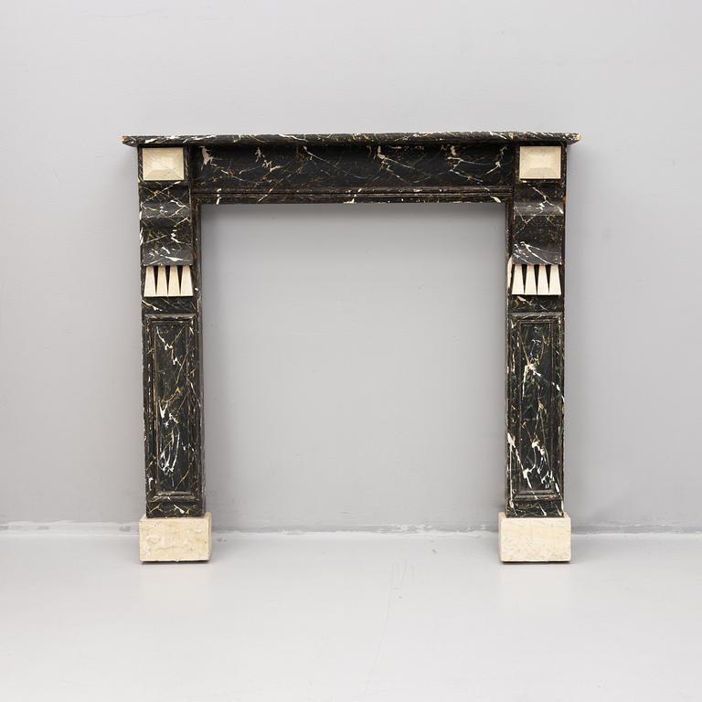 Stove surround, first half of the 20th century.