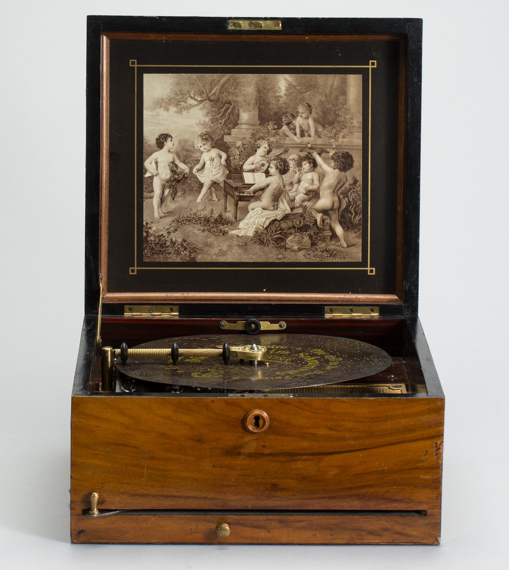 SPELDOSA, Polyphon 1800-tal.