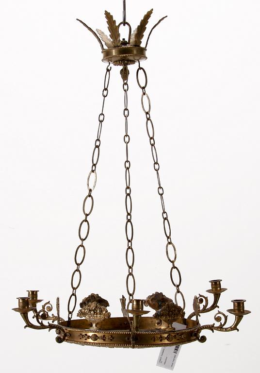 TAKAMPEL, empirestil. 1900-tal. H 70.