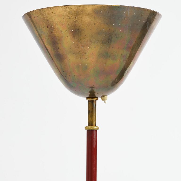 Carl-Axel Acking, golvlampa, modell "2646", Bröderna Malmströms Metallvarufabrik, Malmö, 1940-50-tal.
