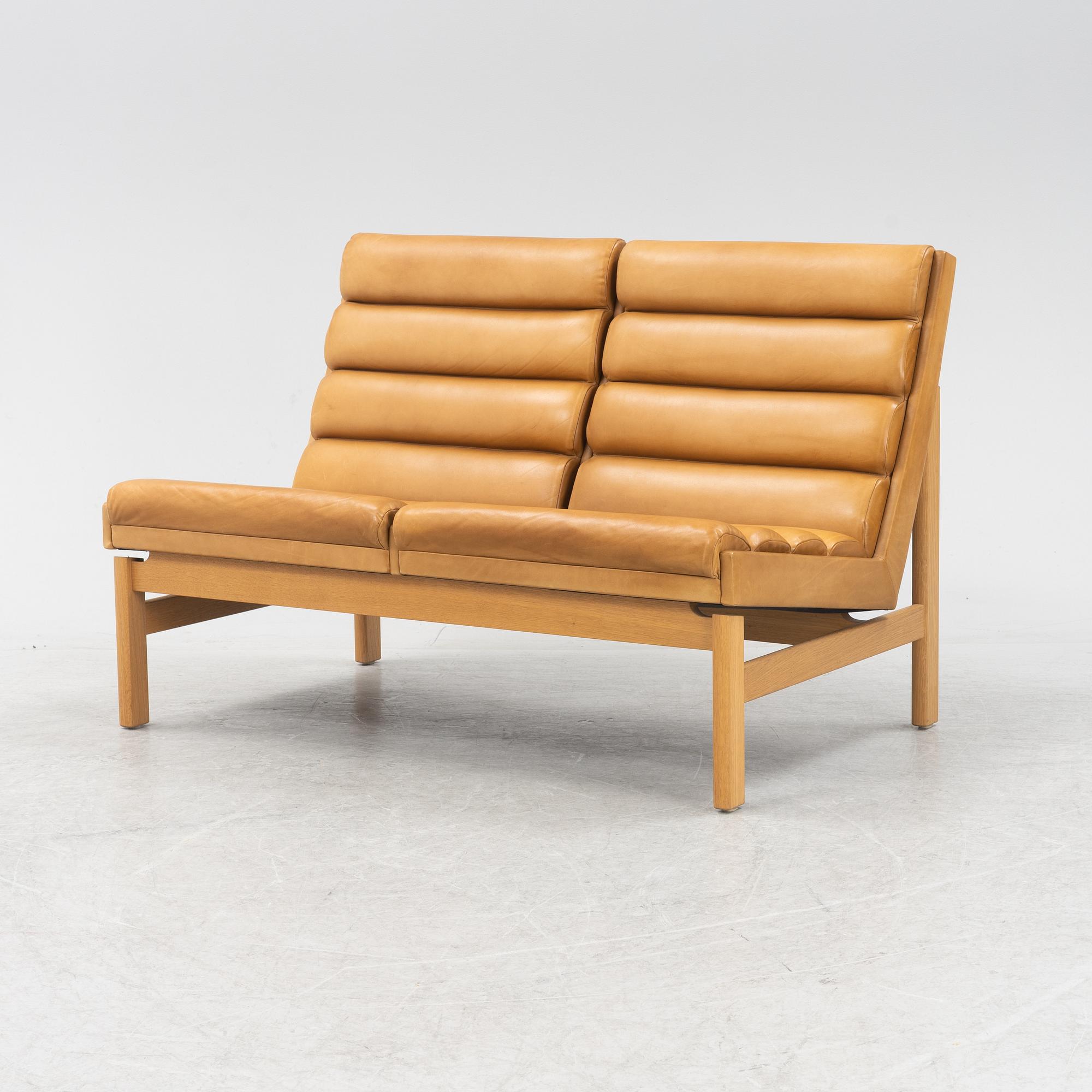 Karl Erik Ekselius, soffa, JOC Möbler, Vetlanda, daterad 1969.