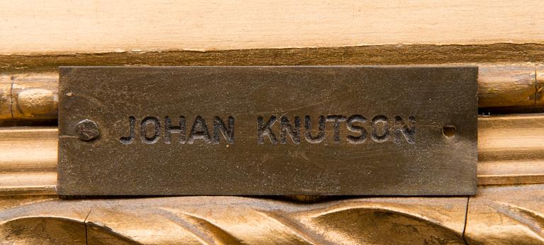 OKÄND KONSTNÄR, olja på kartongskiva, 1800-talets andra hälft.