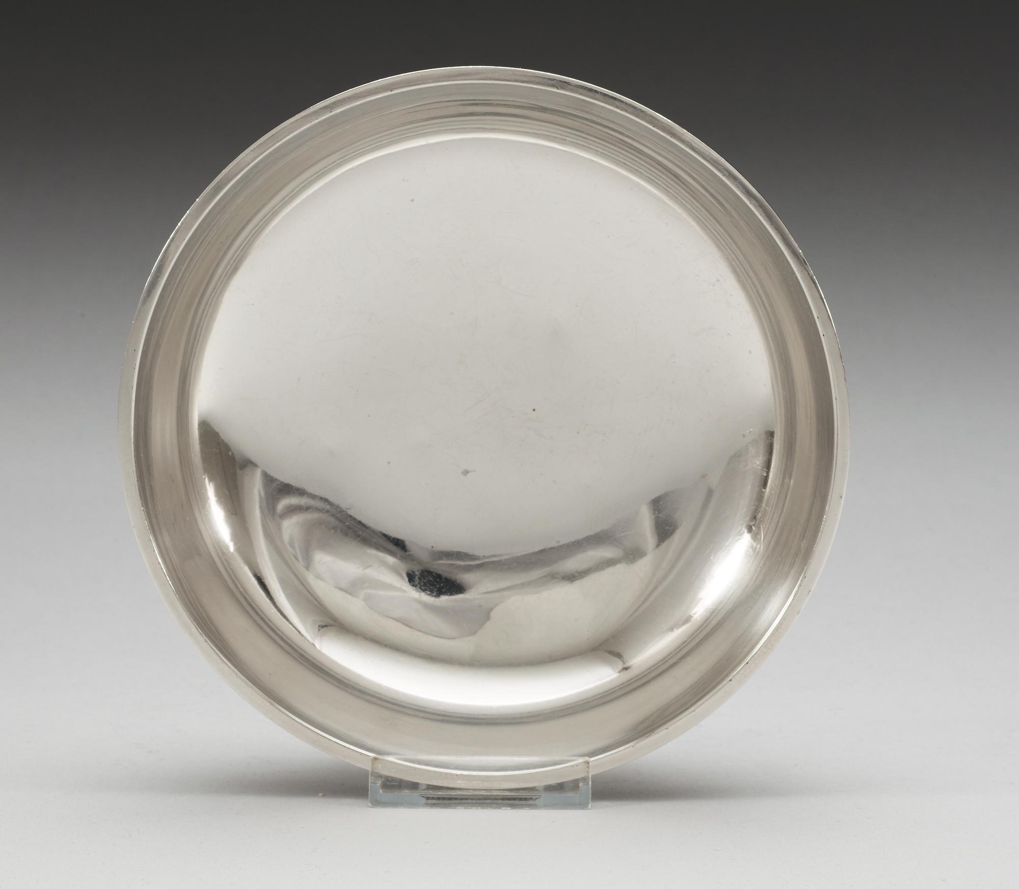 An Atelier Borgila sterling bowl, Stockholm 1960.