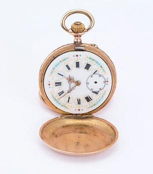 FICKUR, 14 K. Clemence frères. Tot 35g.