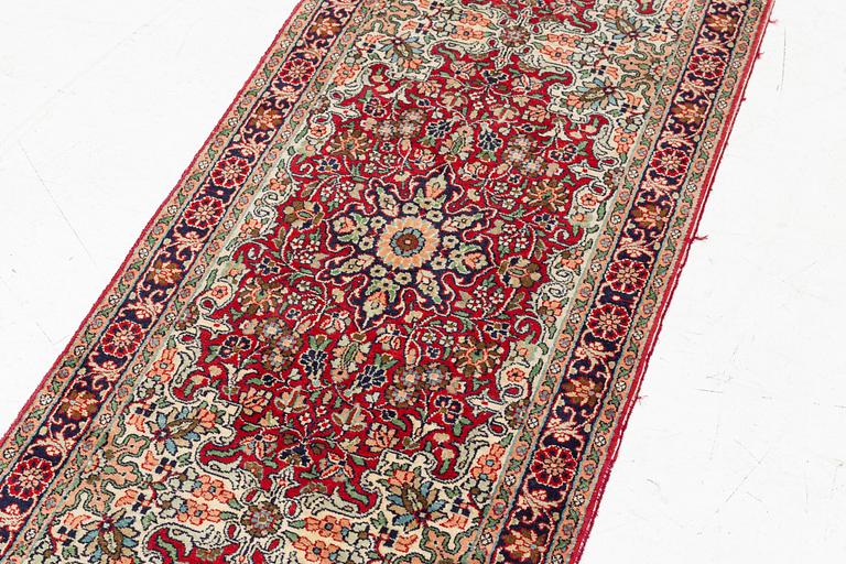 Gallery rug, oriental, approx. 280 x 62 cm.