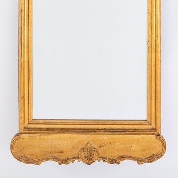 A late 19th century mirror.