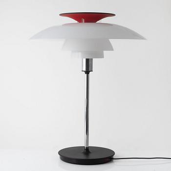 Poul Henningsen, bordslampa, "PH-80", Louis Poulsen, 1900-talets andra hälft.