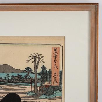 Utagawa Kunisada, Träsnitt, Japan, omkring 1850.