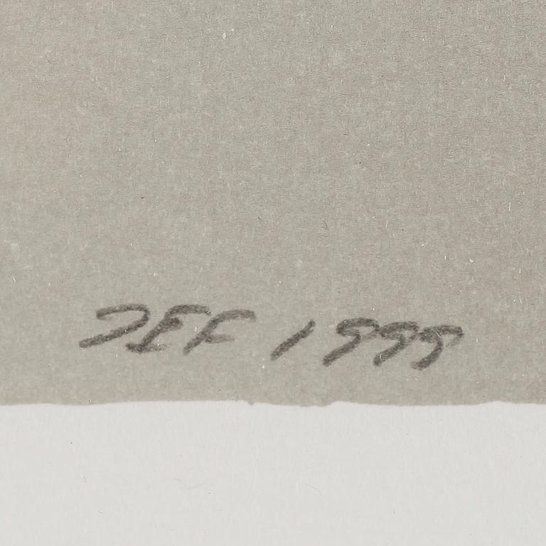 JOHN-E FRANZÉN, litografi, monogramsignerad och daterad 1999, numrerad 8/29.