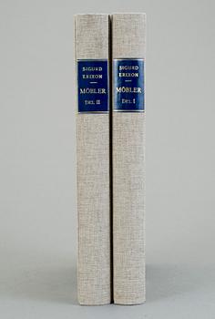 SIGURD ERIXON, 2 vol, Möbler och heminredning i svenska bygder, I-II, Stockholm 1925-26.