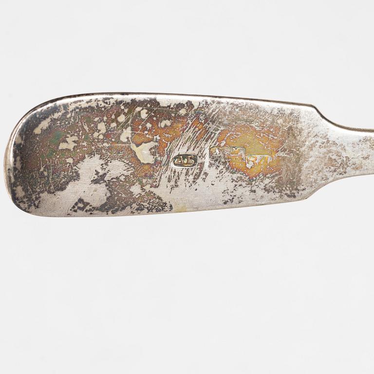 Matskedar, 4 st, silver, St Petersburg 1851-1852.