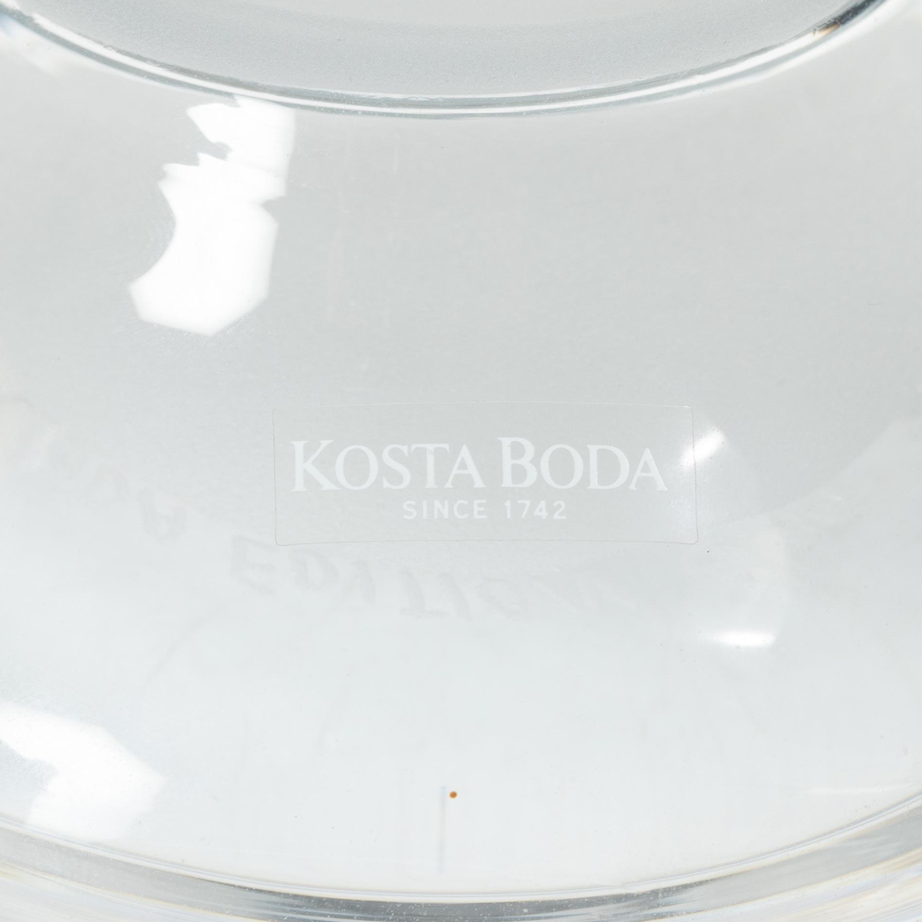 Marianne Lindberg De Geer, a glass vase, Kosta Boda, ed. 8/30.