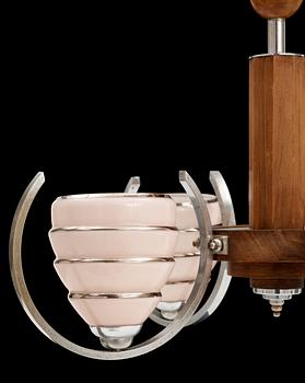 TAKLAMPA, Art Deco, 1930/40-tal. H 70.