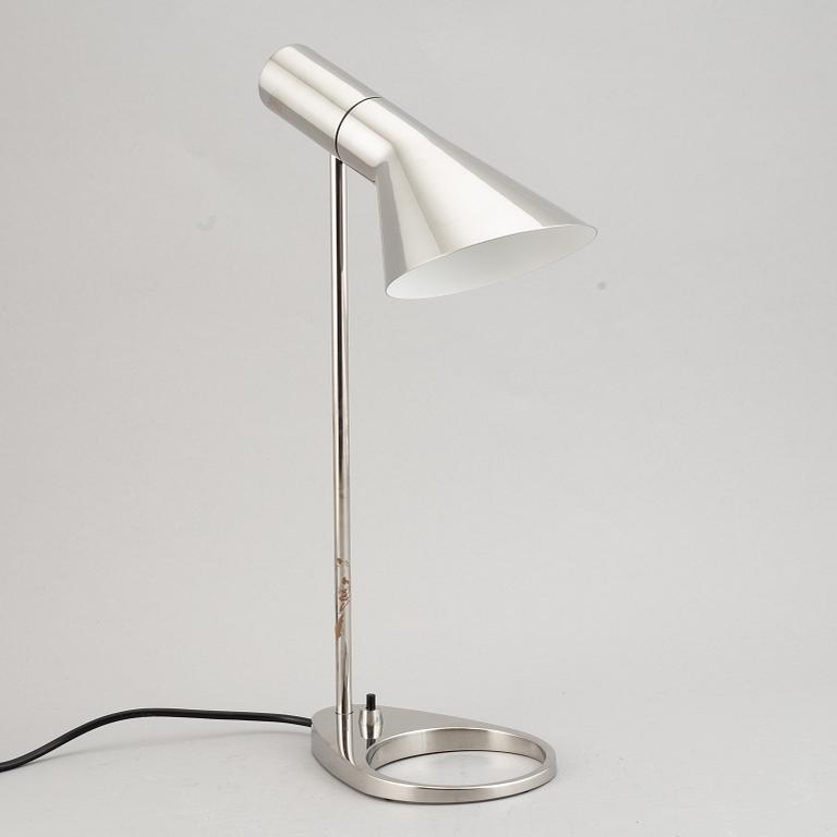 Arne Jacobsen, a table lamp "AJ", Louis Poulsen, Denmark.