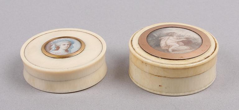 DOSOR 2 st, ben, 1700/1800-tal.