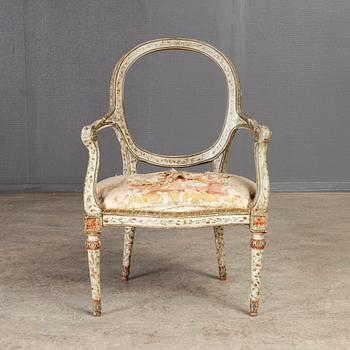 STOL, Italien 1700-tal, nyklasisitisk stil.