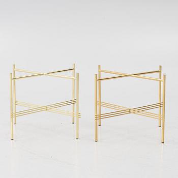 GamFratesi, Legs for side tables, a pair, TS, Gubi, contemporary.
