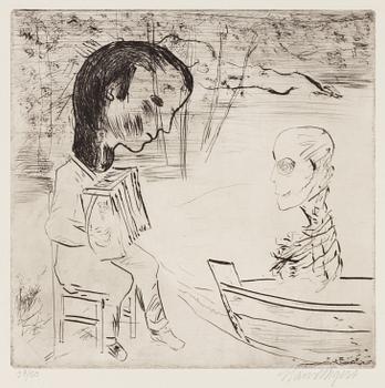 Hans Wigert, Dragspelare.