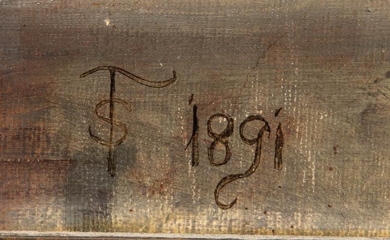 Interiör med dukat bord.