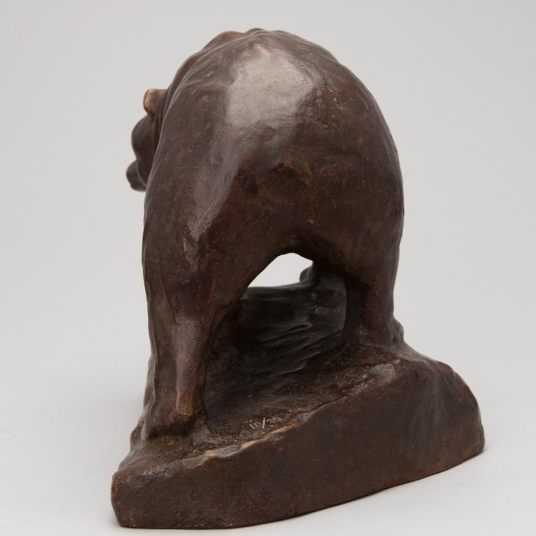 bronze, signed and numbered 16/30, later cast by Wikström museum at Visavuori.
