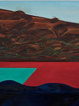 Eva Wolgers, oil on canvas, signed and dated -91.