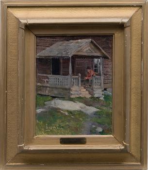 LOUIS SPARRE, oil on canvas, signed.