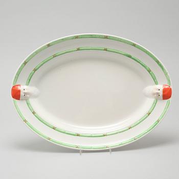 A 20th century set of earthenware tableware of 21 pcs by Gustavsberg.