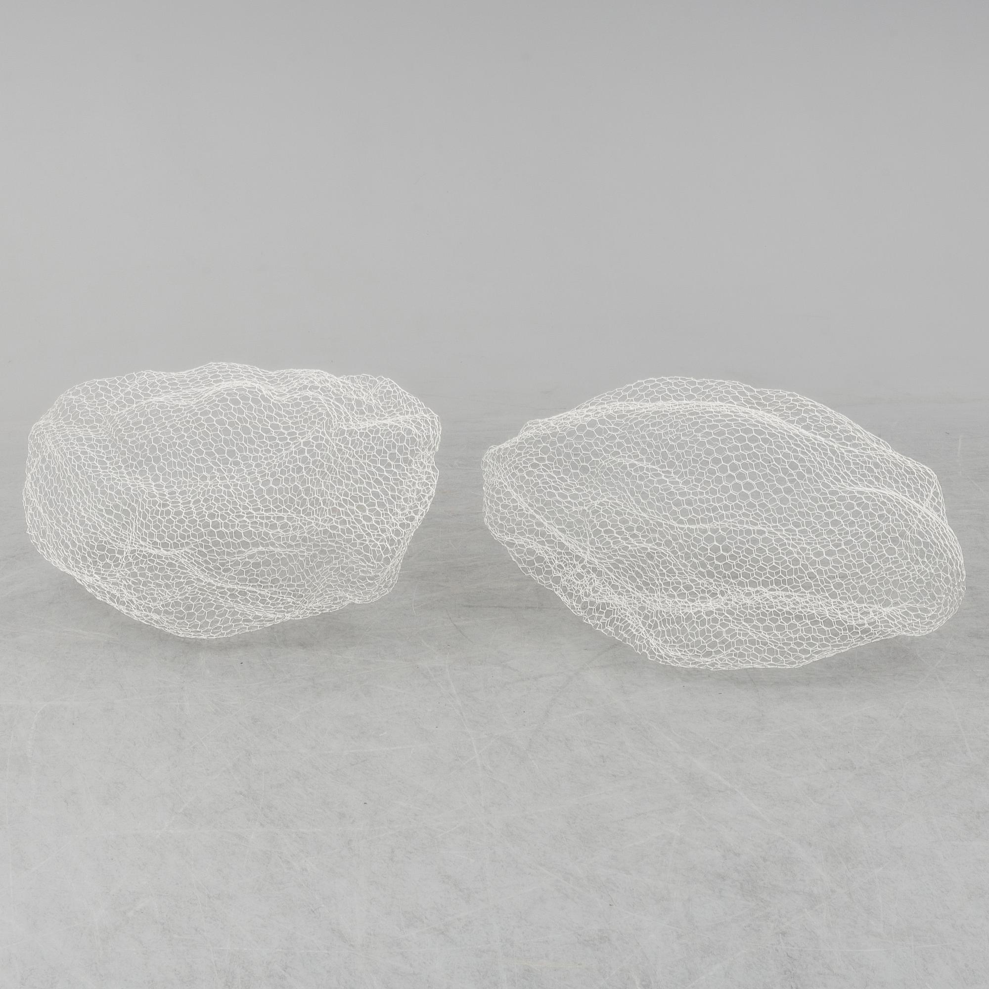 Two 'Cloud' sculptures by Benedetta Mori Ubaldini for Magis. 21st Century.