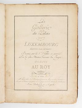 La Gallerie du Palais du Luxembourg peinte par Rubens. Paris, 1710.