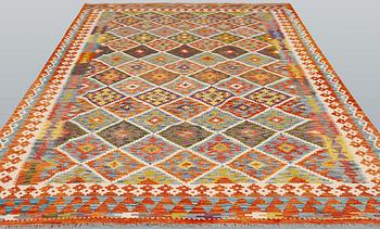 A carpet, kilim, ca 290 x 207 cm.