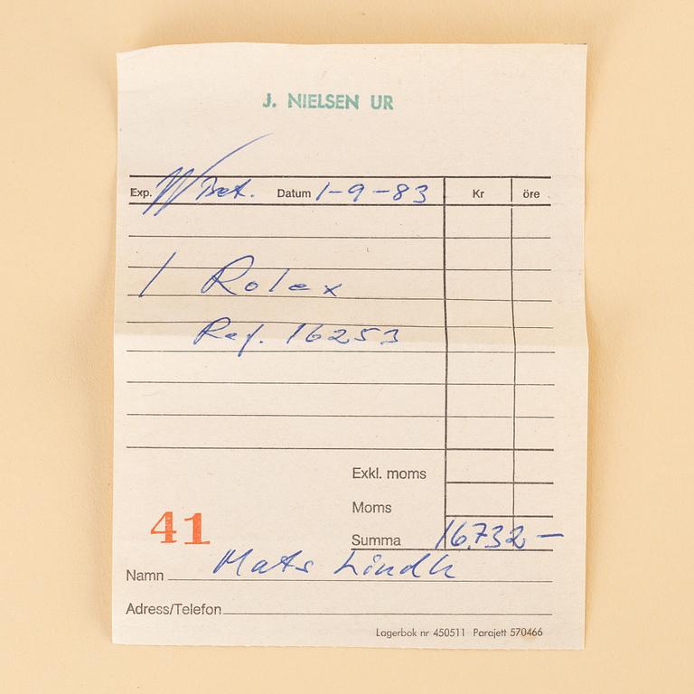 Rolex, Datejust, Turn-O-Graph, ca 1983.