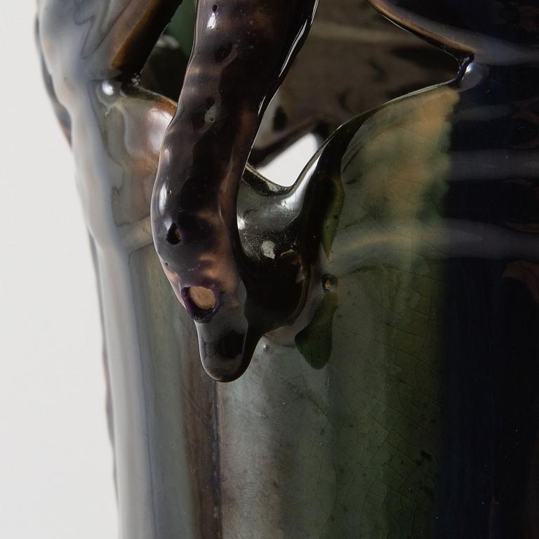 Michael Andersen & Sons, vase Jugend Bornholm early 20th century.