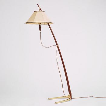 Golvlampa, J. T. Kalmar (1884-1968), modell 2076, 'Dornstab', Wien, Österrike, 1900-talets mitt.