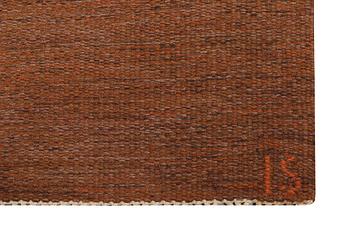 Ingegerd Silow, a flat weave carper, signed IS, Sweden, c. 350 x 250 cm.