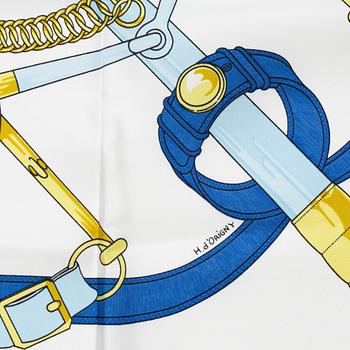 Hermès, scarf, "Eperon d'Or".
