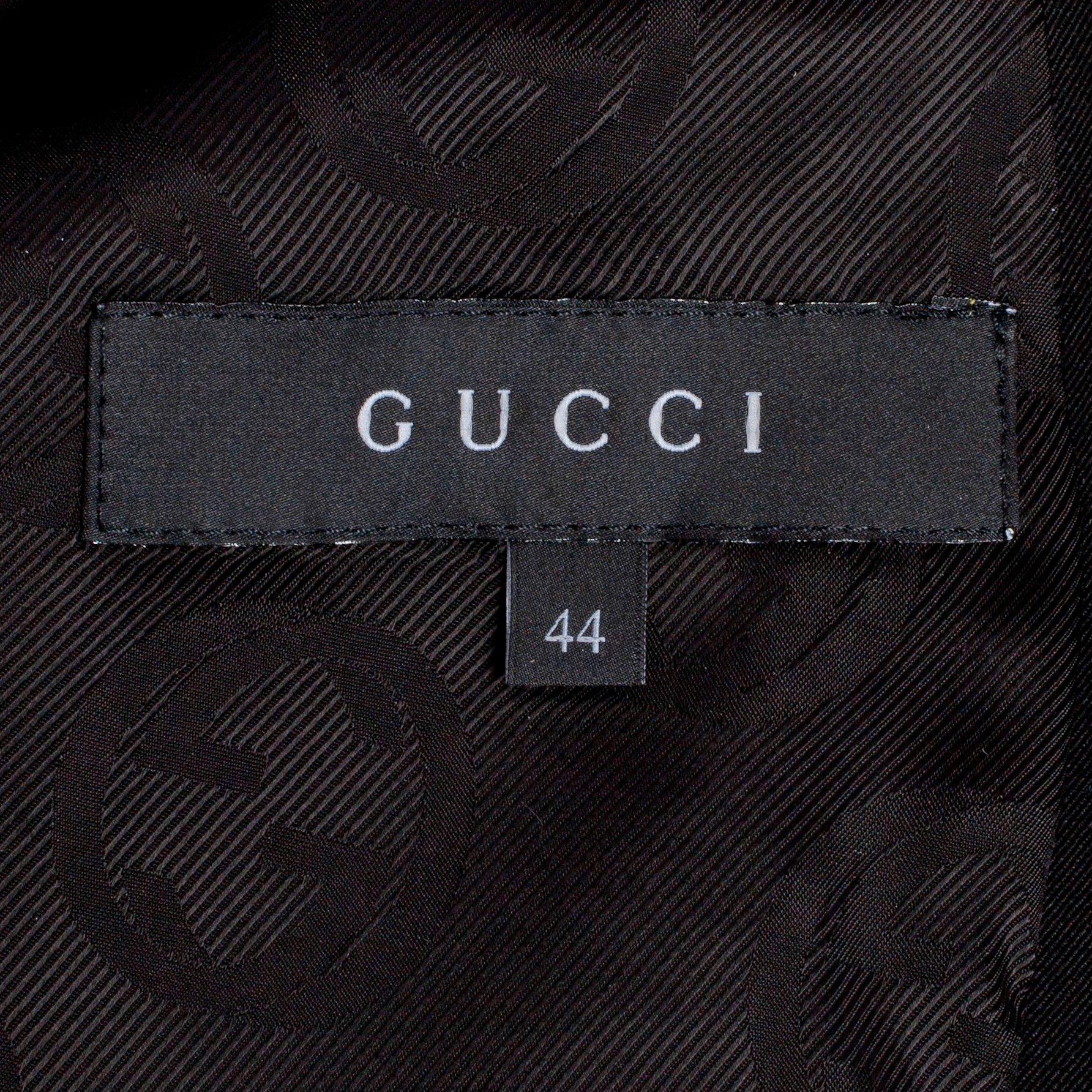 GUCCI, tvådelad dräkt bestående av kavaj samt byxa.