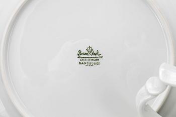 SERVIS, 119 delar, porslin, "Sanssouci", Rosenthal, Tyskland, 1900-tal.