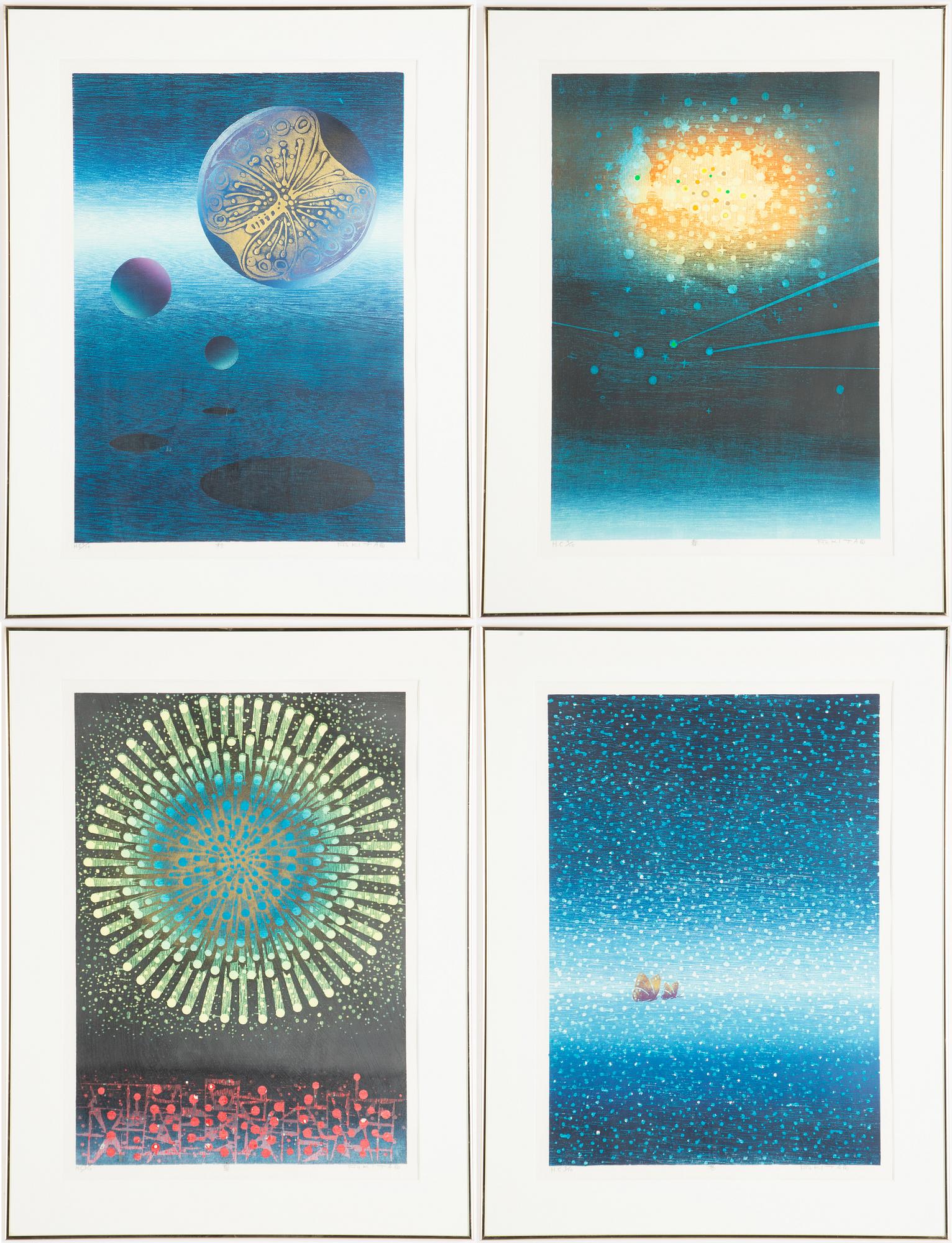 Fumiaki Fukita, "Spring"/"Summer"/"Autumn"/"Winter".