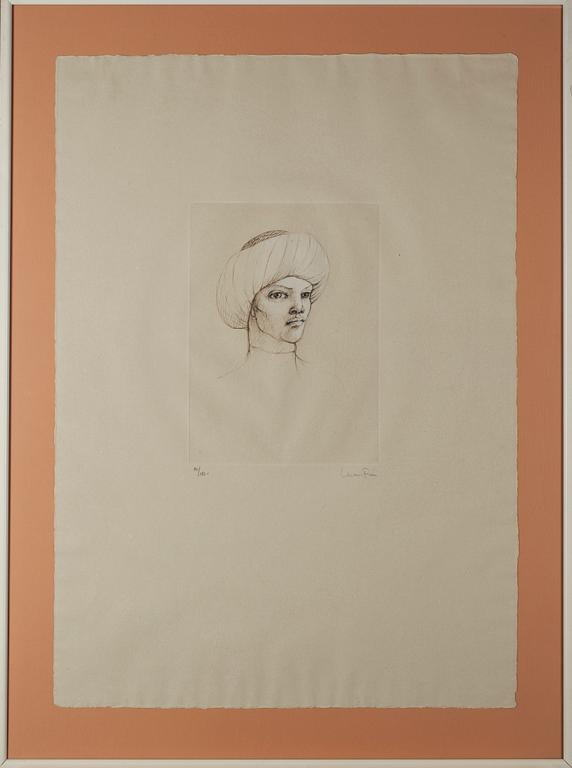 LEONOR FINI, etsning, signerad och numrerad 80/186.