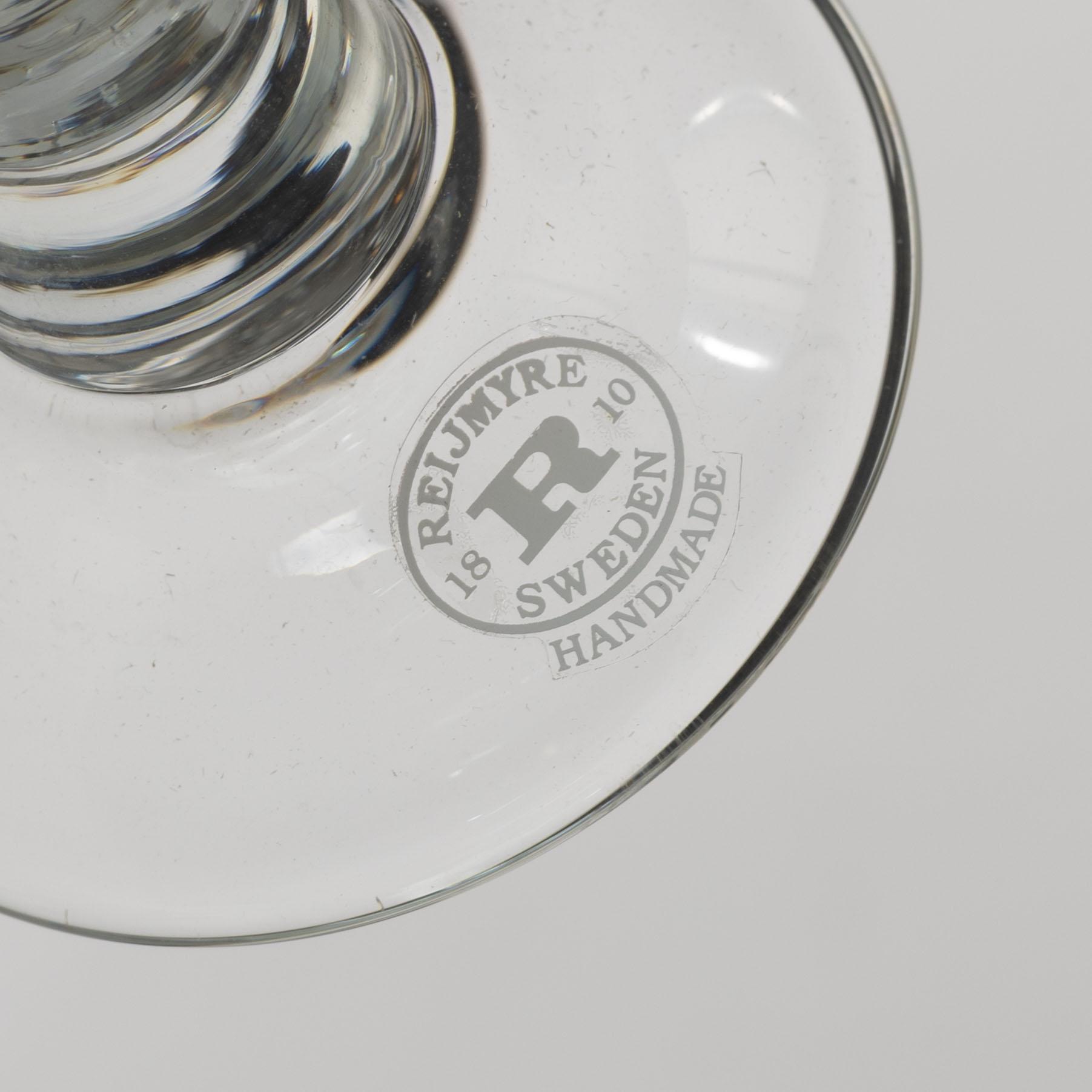 Jonas Bohlin, A pair of shot glasses, 'A glass, Reijmyre, 1997.